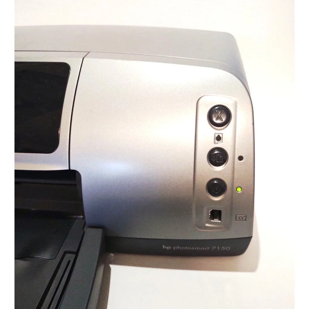HP Photosmart 7150 Standard Inkjet Printer USB Camera Direct Power Supply WORKS